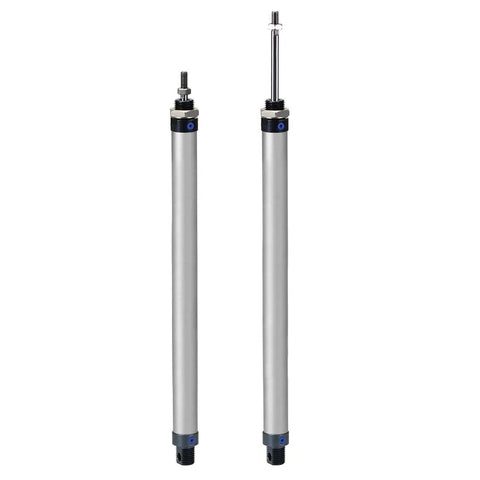Heavy Duty Pneumatic Air Cylinder MAL16 500mm Stroke, 16mm Bore, M6 Piston Rod Thread, single rod double acting, aluminum alloy body