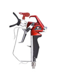 Heavy Duty Airless Paint Spray Gun With 517 Tip And 4000 Psi, chrome steel frame, two-finger trigger, perfect for smooth finishes.