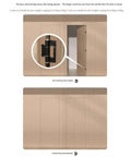 Heavy Duty Hydraulic Door Hinge With Automatic Close And Adjustable Speed Settings Crafted From Rust Proof Aluminum Alloy for concealed mounting.