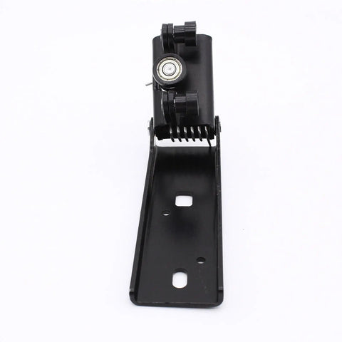 Heavy Duty Left Center Sliding Roller For Vehicle Doors And Middle Sliding Roller Replacement Easy Install Automotive Spare Part Durable Door Hardware For Smooth Operation And Reliable Performance, black metal bracket