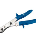 Expert Hand Nibbler For Metal Sheets And Plastic, 250 mm Cutting Capacity, Clean Cuts Without Bending, Slip Guard Handles, Blue Workhorse