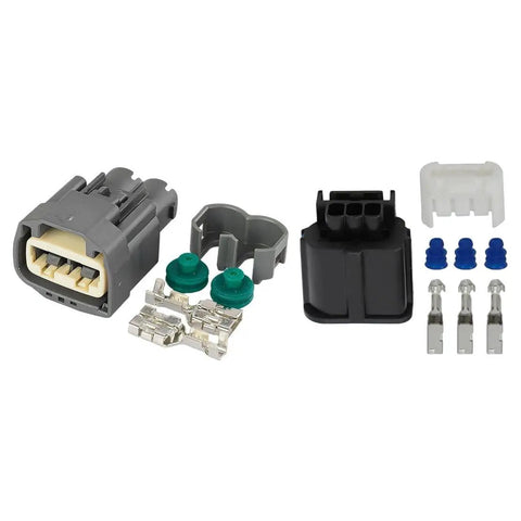 3 Pin Plus 2 Pin EPS Power Steering Pump Wire Plug Connector Adapter Housing Seal Kit For Volvo Ford Direct Replacement