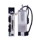 Servo Motor Kit With Driver A6 Series Set MHMF502L1H6M MFDLTB3SF For Industrial Robots And Automation, silver motor and driver