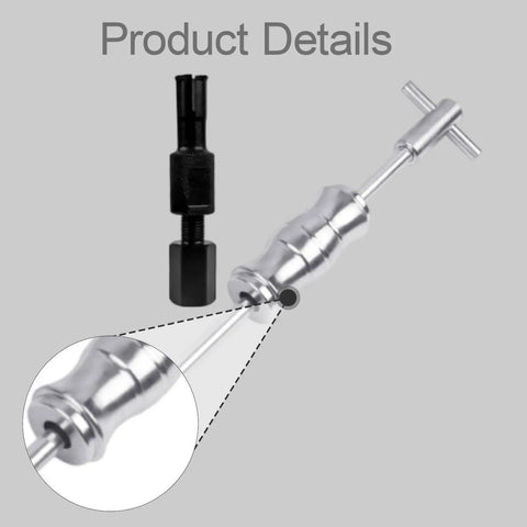 Badass Blind Hole Bearing Puller Top Rated Tool Kit For Auto And Bike Maintenance Versatile Slide Extraction Disassembly Gear Easy Collet Works Sizes 8mm To 32mm Makes Repair Jobs Totally Awesome And Super Quick For Anyone To Save Some Dough, steel puller