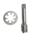 M32x1.25 Thread Tap and Die Set Right Hand RH Cutting for Metal, Heavy Duty Precision, Straight Fluted, Includes One Piece