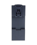 Ultra Slim Din Rail Power Supply 12 Volt 2.5 Amp 30 Watt black plastic connector for industrial control panels, front view.