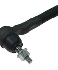 Heavy Duty Tie Rod End Kit Compatible With Jeep Wrangler JK 2007 To 2018 Front Steering Suspension Repair Set showing a steel tie rod end.