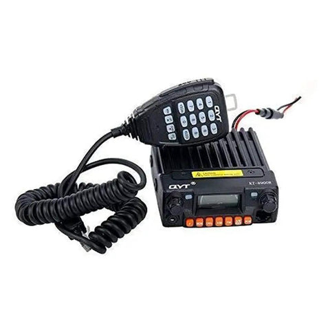 Tri Band Mobile Ham Transceiver With Dual Watch And Dual Standby, 25W 2m 1.25m 70cm Radio with mic and coiled cable