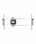 27 Inch Router Sled For Planing And Slab Flattening With Ultra Track Aluminum Rails A Rigid Rail System Top View