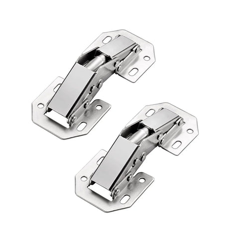 Concealed Kitchen Cabinet Door Hinges Pack of 2, Soft Close 90 Degree with 28mm Cup, Fits 14-18mm Cabinets, No Slot Required, Easy to Install