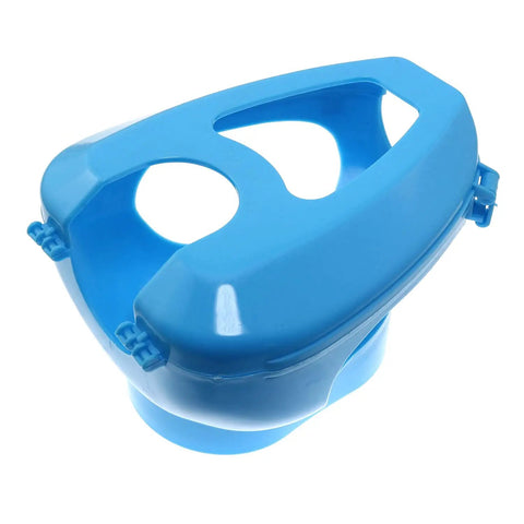 No Fuss Pigeon Holder Bird Fixed Frame Rack Feeder, Blue, Durable Plastic
