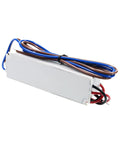 Heavy Duty Ip67 Waterproof Ac Dc Switching Power Supply Flat Out Built Tough For Led Lighting And Equipment 24V 0.84A with wire connections.