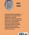 Get Down To The Nitty Gritty Of Rolling Contact Bearings In This Straight Shooter 32 Page Mechanic Pocket Manual back cover view