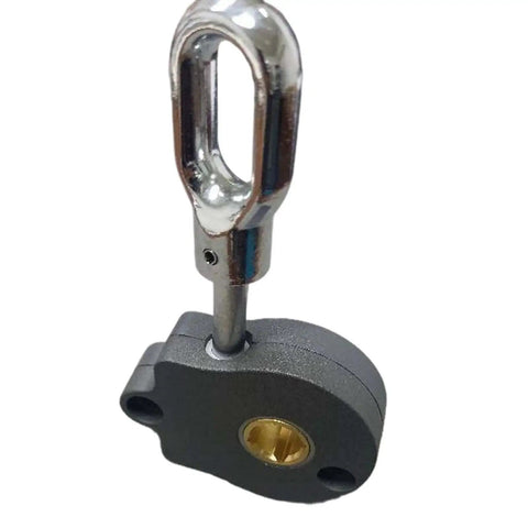 Manual Worm Gear Crank for Awning 1 To 13 Gearbox Outdoor Lawn Garden Replacement Handle Aluminum Alloy Construction visible