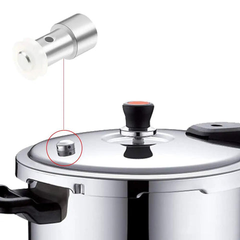 Universal Floater And Sealer Replacement Kit for Pressure Cookers, highlighting floater and sealer fit on cooker lid model.