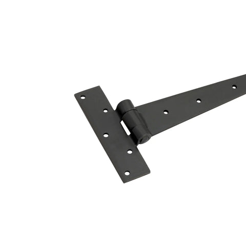 Hand Forged Tee Hinge Strap Hinge With Beeswax Finish Penny End Outdoor Gate Hardware Built To Last Sold Individually 6 Inch