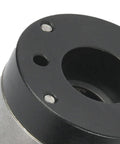 Close-up of RC Car Planetary Gear Reducer for Caterpillar Type Drives, showing metal gearbox component, 36mm diameter.