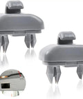 Audi Inner Sun Visor Clips Two Pack Upgrade For A3 A4 A5 S3 S4 S5 TT Q3 Q5 And More Fits 10mm And 9mm Hole Sizes Hook
