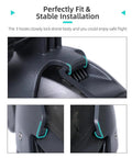 Safe Lighting Drone Light Extension Bracket Mount For DJI FPV And Universal Use, showing close-up of hook attachments