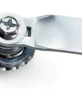 Stainless Steel Tubular Cam Lock With Triangle Socket Key For Cabinets And Drawers Heavy Duty Go To Lock That Keeps Your Home And Office Furniture Safe Anti Tamper Design Easy Install Durable Storage Solution top view