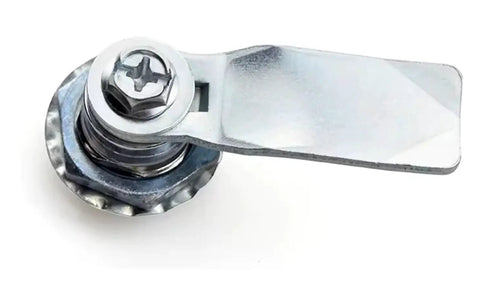 Stainless Steel Tubular Cam Lock With Triangle Socket Key For Cabinets And Drawers Heavy Duty Go To Lock That Keeps Your Home And Office Furniture Safe Anti Tamper Design Easy Install Durable Storage Solution top view
