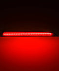 LED Rear Bumper Reflector Light For Camaro 2016 To 2024 And Traverse 2013 To 2017 Plus Cadillac ATS XT5 G8 Replacement Lamps glowing red