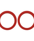 Two Pack Red 8mm Silicone Group Gasket For Espresso Machines E61 Group Head Replacement