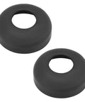 Two Pack Three Eighths Inch Steel Rear Hub Cups For Mountain Bike Axle Front And Rear Wheel Bearings Durable Black Replacement Parts