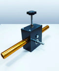 Heavy Duty Aluminum Wire Puller Tool with black body and golden handles, designed for efficient cable feeding in conduit wiring.