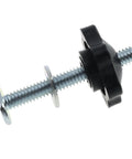Ten Piece One Quarter Inch Twenty T Track Knob Kit With Blue Zinc Coated Bolts And Washers And Gasket For A Tight Fit In Woodworking Jigs