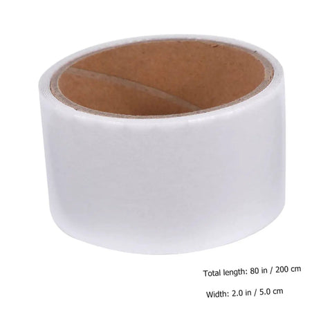 Heavy Duty Window Screen Repair Tape For Quick Fixes No Fuss Weatherproof Mesh Mending Tape For Indoor Outdoor Use Cold And Heat Resistant Waterproof Seal 1 Roll White, roll view