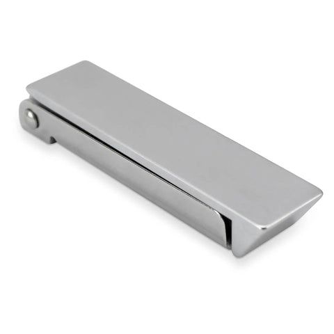 Five Pack RV Stainless Steel Baggage Door Catch Square Holds Baggage Compartments Open With Mounting Screws Included