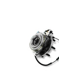 Front Wheel Bearing Hub Assembly For 2011 2012 2013 2014 2015 Ford F250 F350 Super Duty 4WD SRW detailed view showing bolts and wire connections.
