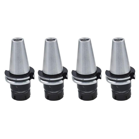 ER25 Collet Chuck Tool Holder Set For CNC Milling And Engraving Machines Four Piece Mill Holder With 70mm Projection Length