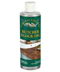 Top Shelf Butcher Block Oil And Food Safe Wood Conditioner For Cutting Boards And Kitchen Utensils 1 Pint Bottle with green label
