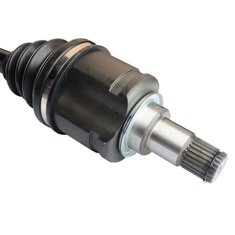 Close-up of CV Axle Assembly For 2011 To 2016 Toyota Sienna Front Left Durable Neoprene Boot Keeps Debris And Moisture Out