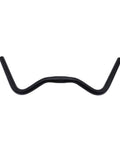 Mid Rise Aluminum Alloy Handlebar 560mm 25.4mm Clamp Black For Road Bikes Fixed Gear Handlebars Lightweight Durable Comfort