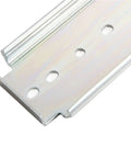 Straight Shooting 76Mm Wide Cabinet Drawer Slides 46 Inch Long Heavy Duty Steel Track with smooth surface and mounting holes.