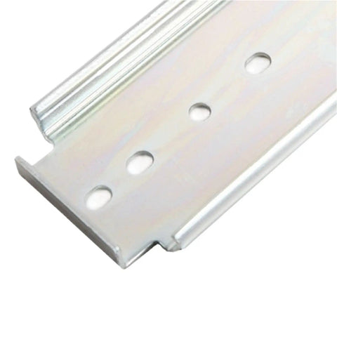 Straight Shooting 76Mm Wide Cabinet Drawer Slides 46 Inch Long Heavy Duty Steel Track with smooth surface and mounting holes.