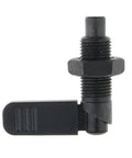Quick Release Spring Loaded Latch Pin With Lock Nut, Black M16x10mm, featuring heavy duty build for rolling toolbox setup.