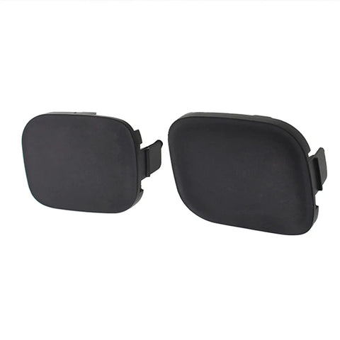 Toyota Prius Left And Right Front Bumper Tow Hook Eye Cap Cover Replacement For 2010 2011 2012 Unpainted Plastic, Quick Snap