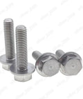 Heavy Duty Titanium Hex Flange Bolts Built Different And Rock Solid For Real World Loads DIN6921 Grade 5 Fasteners, M4 sizes.
