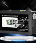 4-20mA Signal Generator for Precise Current Loop Calibration with 18.00 display, adjustable knob, QC badge