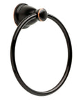 Oil Rubbed Bronze Towel Ring Holder Wall Mounted For Bathroom And Kitchen, 7 Inch Round Ring, Durable Stainless Steel Bath Accessory, 1 Pack