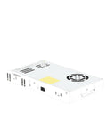 12V 29A 348W LED Power Supply With Built In Cooling Fan Wide 90 To 264VAC Input UL CE Certified RTH3 Protections Single Output For LED Projects And DIY Lighting Beast Power. metal case with fan grille