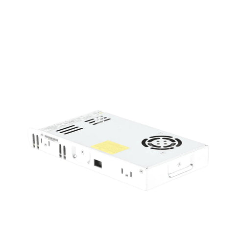 12V 29A 348W LED Power Supply With Built In Cooling Fan Wide 90 To 264VAC Input UL CE Certified RTH3 Protections Single Output For LED Projects And DIY Lighting Beast Power. metal case with fan grille