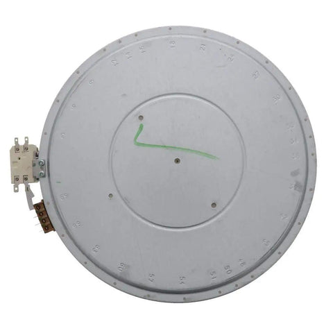 Radiant Heat Element Replacement For Range WB30T10155, multicolor finish, circular design, durable metal, top view