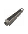 Top Shelf 90 Degree Painted Steel Pull Box For Rigid Conduit Systems, 36 inch long junction enclosure.
