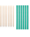 Watch Cleaning Putty Kit With Wood Sticks And Adhesive Tack For Precision Cleaning Of Tiny Gears And Delicate Components