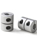 5mm To 5mm Shaft Coupling For CNC Machines And 3D Printers, 25mm Length, 20mm Diameter, Aluminum Alloy, Anodized Finish, Beefy Torque Transmission